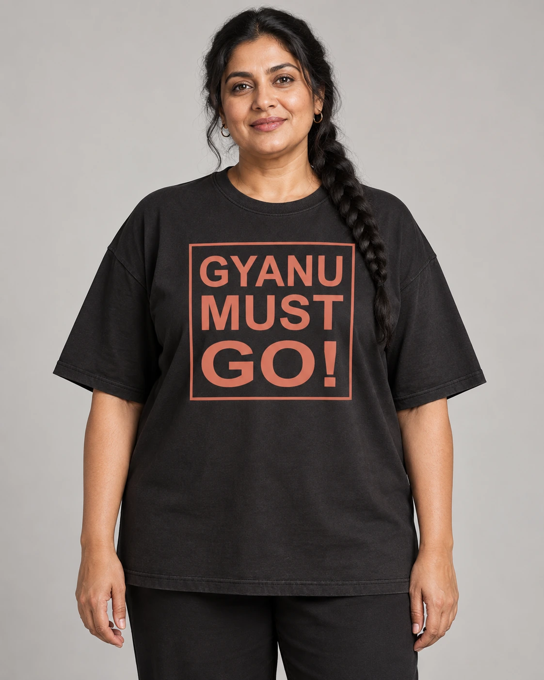 Gyanu Must Go — Washed Black