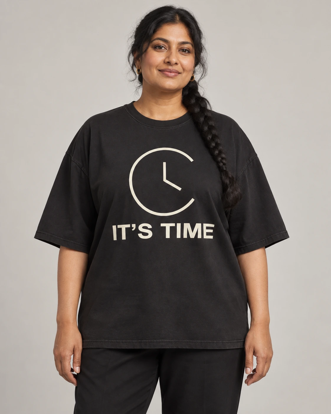 It’s Time — Washed Black