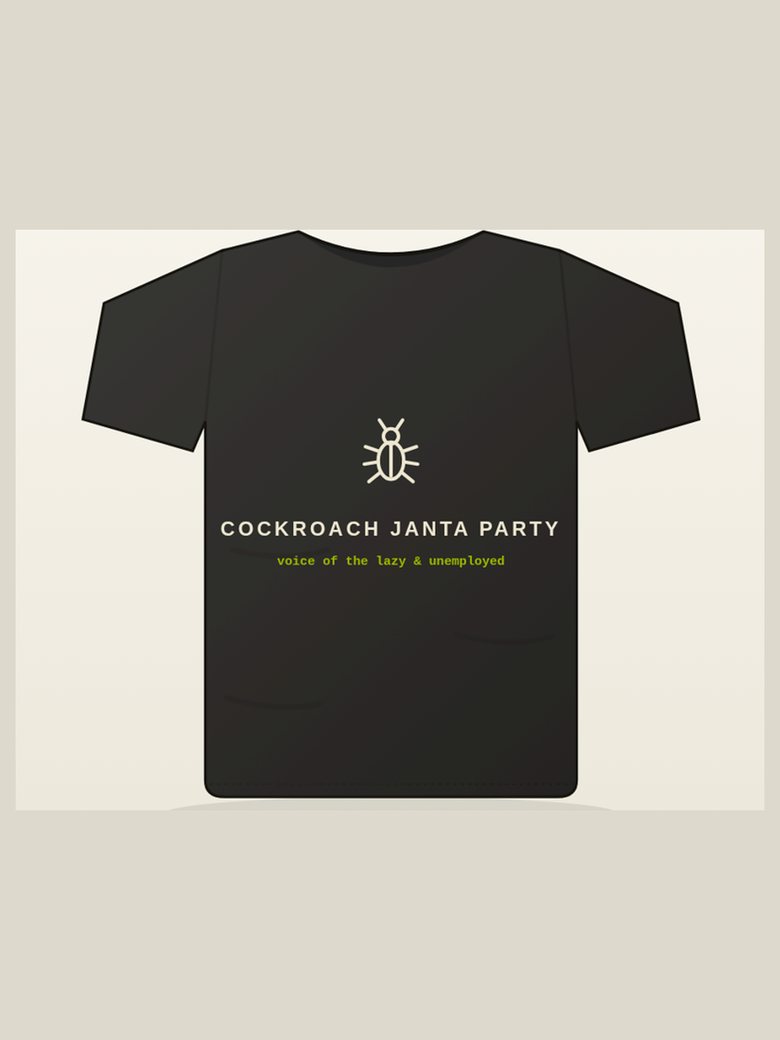 CJP Logo Tee — Charcoal