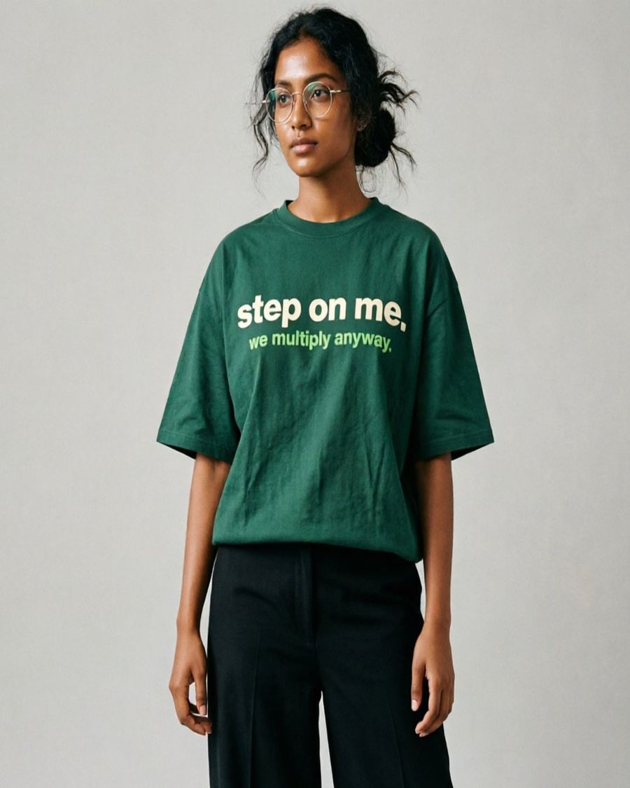 step on me. — Bottle Green